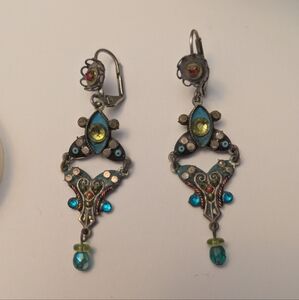 Elegant Multicolor Dangle Earrings